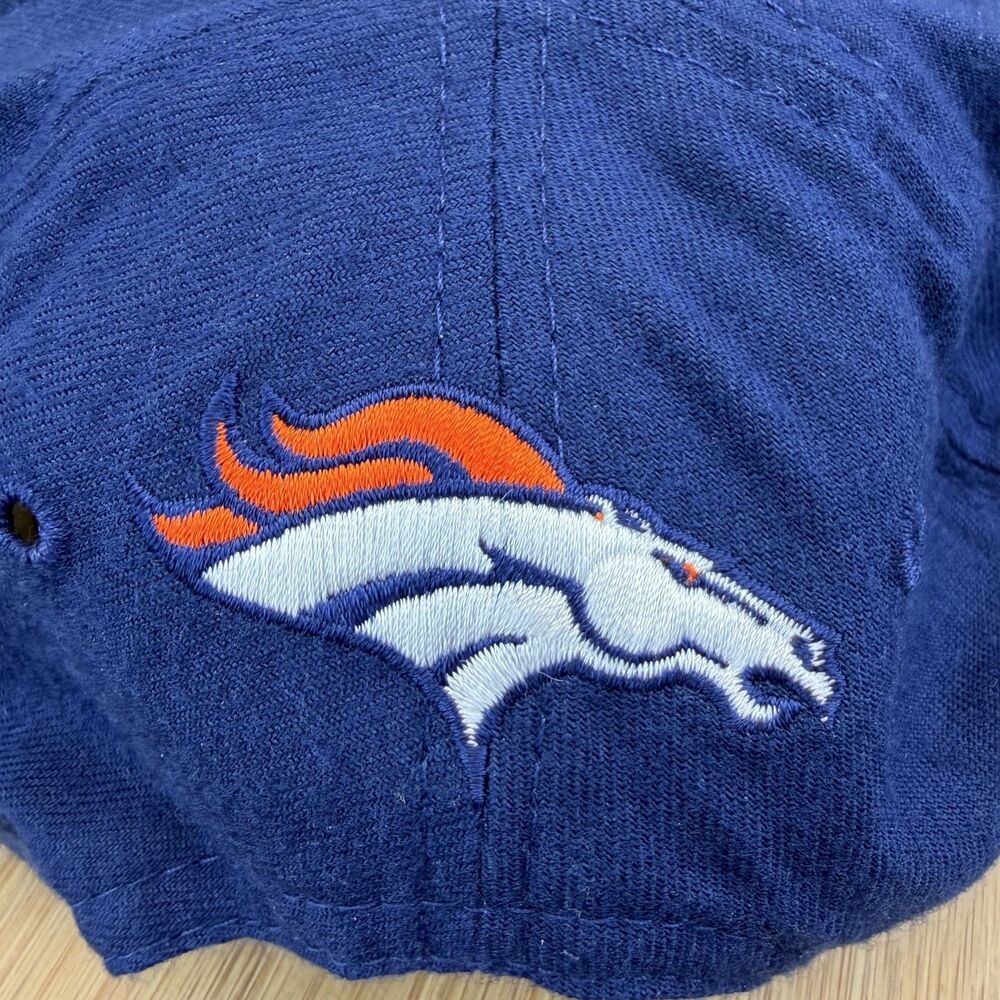 Denver Broncos Hat Cap SnapBack One Size NFL Mens Blue Orange New Era - Picture 7 of 13
